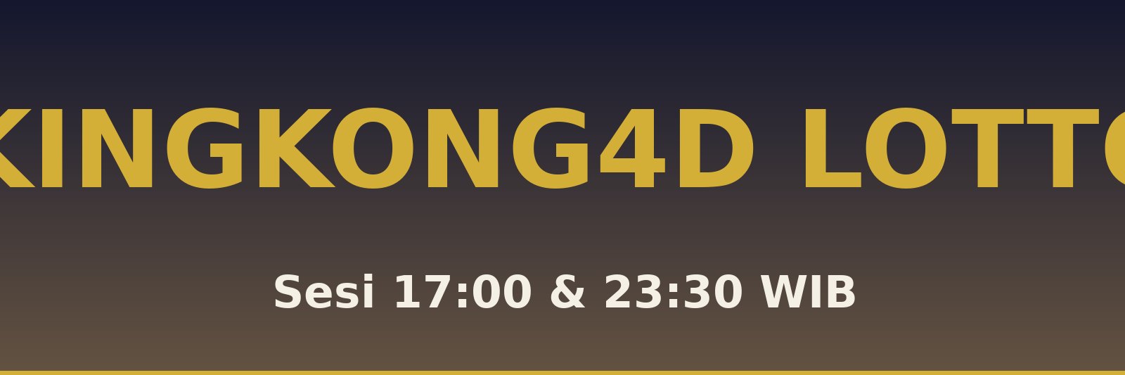 Kingkong4D Lotto Kuranji
